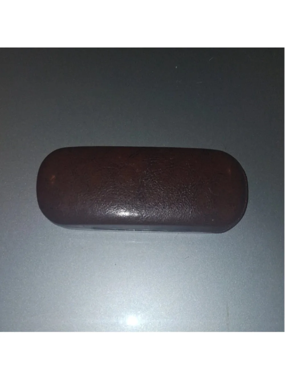 myeyedr. Hard Clamshell Eyeglass Case for Glasses, Brown Hard Case